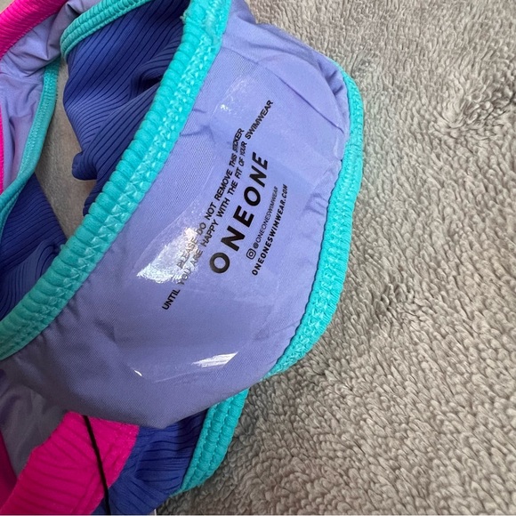 NWT Free People OneOne Two-Piece Ribbed Swimsuit Brenda Gaby Crop Surf  Bilbao - Picture 11 of 16